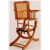Image 4 : Oak & Cane Baby High Chair