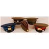 Image 1 : 5 Original Military Dress Hats Soviet Cold War Era