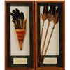 Image 2 : Collection Of 7 Indian War Clubs in Shadow Boxes