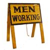 Image 1 : Men Working Painted Sign