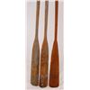 Image 4 : Three Old Painted Boat Oars