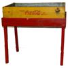 Image 1 : Early Coca Cola Zinc Lined Open To Cooler