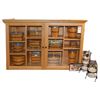 Image 1 : 12 Longaberger JW Mini-Baskets Collection & Shelf