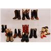 Image 1 : Collection Of Vintage Child's Cowboy Boots