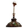 Image 1 : Slag Glass Chandelier