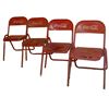 Image 1 : 4 Coca Cola Chairs