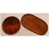 Image 2 : Two Old Wooden Bowls