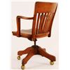 Image 2 : 2 Antique Oak Office Chair