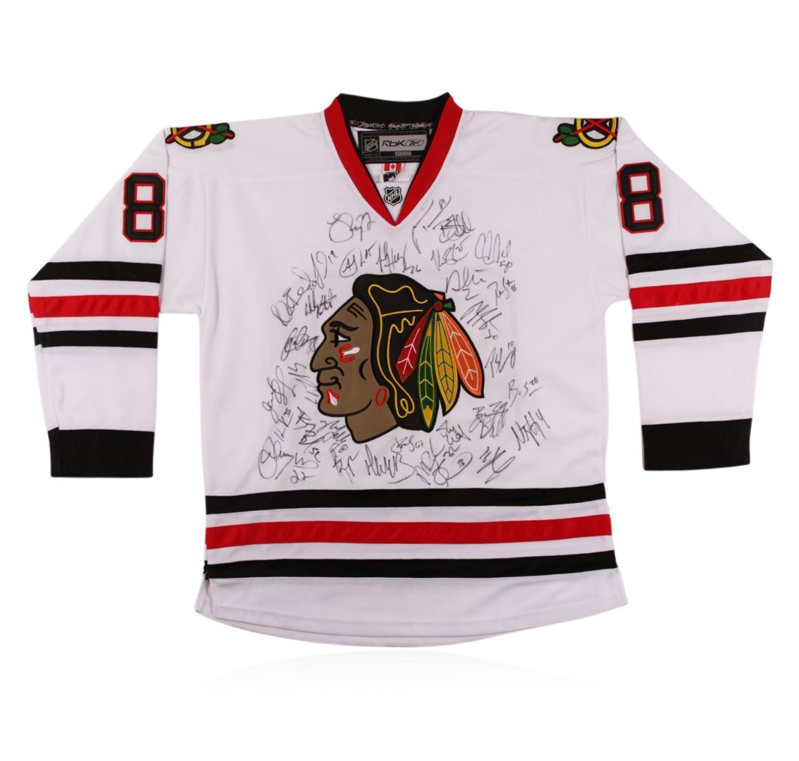 patrick kane autographed jersey