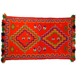 NATIVE RUG - 2' 8" x 4' 5", VG.  Est. 50-100...