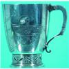 Image 1 : TIFFANY STERLING BABY MUG - Aesthetic engraving, openwork base, vermeil interior, 1870's, approx....