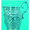 Image 1 : STERLING REPOUSSE CREAMER - S. Kirk & Son, mask spout, repousse throughout, approx. 4 T.O., some...