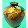 Image 1 : ROOKWOOD VASE - Water-lilies, standard glaze, Kataro Shirayamadani signature, stamped 664B-W; fin...