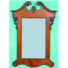 Image 1 : ANTIQUE PINE MIRROR - Mirror silver has some deterioration.  H-40", VG.  Est. 100-200...