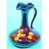 Image 1 : ROOKWOOD EWER - Standard glaze, Jeawnnette Swing, berry and leaf design, #433C; poor repair to sp...