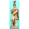 Image 1 : KPM CENTURION - Painted porcelain; small chip on plume, top and bottom of sword repaired, neck re...
