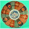 Image 1 : JAPANESE IMARI PLATE - Fukagawa, painted porcelain, late 19th Century.  Dia.-8 1/2", VG-EX.  Est....