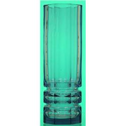 MOSER PRISIM CUT VASE - Light amethyst color 1930. H-12", G-VG. Est. 100-200...