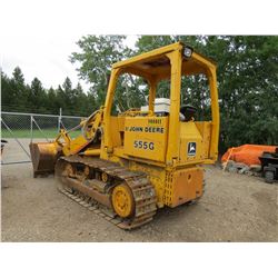 1991 JOHN DEERE 555G CRAWLER/TRACK LOADER