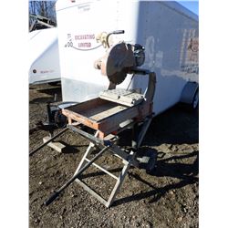 CLIPPER WET SAW AND STAND