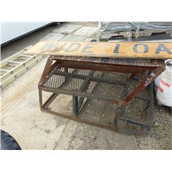 MISCELLANEOUS PIPE, STEPS, TIN, ETC.