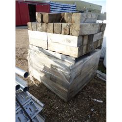 PALLET OF WOOD BLOCKS