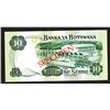 Image 2 : Bank of Botswana. 1982 Issue.