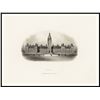 Image 1 : Parliament Building Proof Vignette Possibly Used on Banknotes.