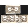 Image 2 : Bank of the Northwest, 1925 "Kalgan" Regular Issue Banknote Trio.