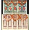 Image 1 : Military Lottery Tickets - Scrip Note Sheets of 5 (10 Notes) ca. 1920 to 1932.