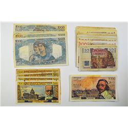 Banque de France Banknote Assortment #1