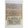 Image 2 : Darlehnskasse Ost 1918 Lot of 3 notes.