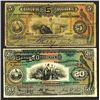 Image 1 : Banco de Occidente in Quetzaltenango, 1914, 1919 Issue.
