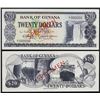 Image 1 : Bank of Guyana, 1966 ND Issue Color Trial Specimen.