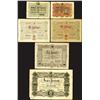 Image 1 : State Treasury Notes, 1848-49, Lot of 6 Issued Notes