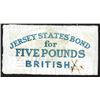 Image 2 : States of the Island of Jersey Bearer Bond. 1840.