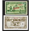 Image 2 : Banque Nationale Du Laos, ND 1957 Issue Specimen Banknote Pair.