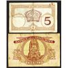 Image 2 : Banque De L'Indochine Banknote Pair.
