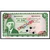 Image 1 : State Bank of Pakistan, ND (1970) Issue Specimen Color Trial Banknote.