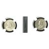 Image 1 : NGC Graded Australia 1 Shilling Pair.