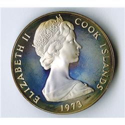 Cook Islands, 2 Dollars, 1973.