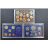 Image 1 : Great Britain, I.O.M., N.Z. Decimal Coin Sets