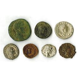 Roman Coin Lot From Calhoun's Collectors Society With Silver.