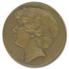 Image 1 : Female Head Used on Presentation or Reward Medal.