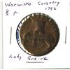 Image 1 : Great Britain Coventry Half Penny, 1792