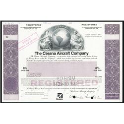 Cessna Aircraft Co. Specimen Bond.