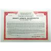 Image 2 : Braniff Airways, Inc. 1966 Specimen Bond..