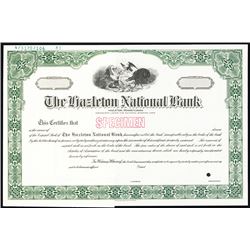 Hazelton National Bank.