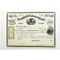 Northfield National Bank. 1866.