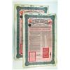 Image 1 : Imperial Chinese 5% Tientsin-Pukow Railway 1910 (Text in German: Kaiserlich Chinesische Tientsin-Puk